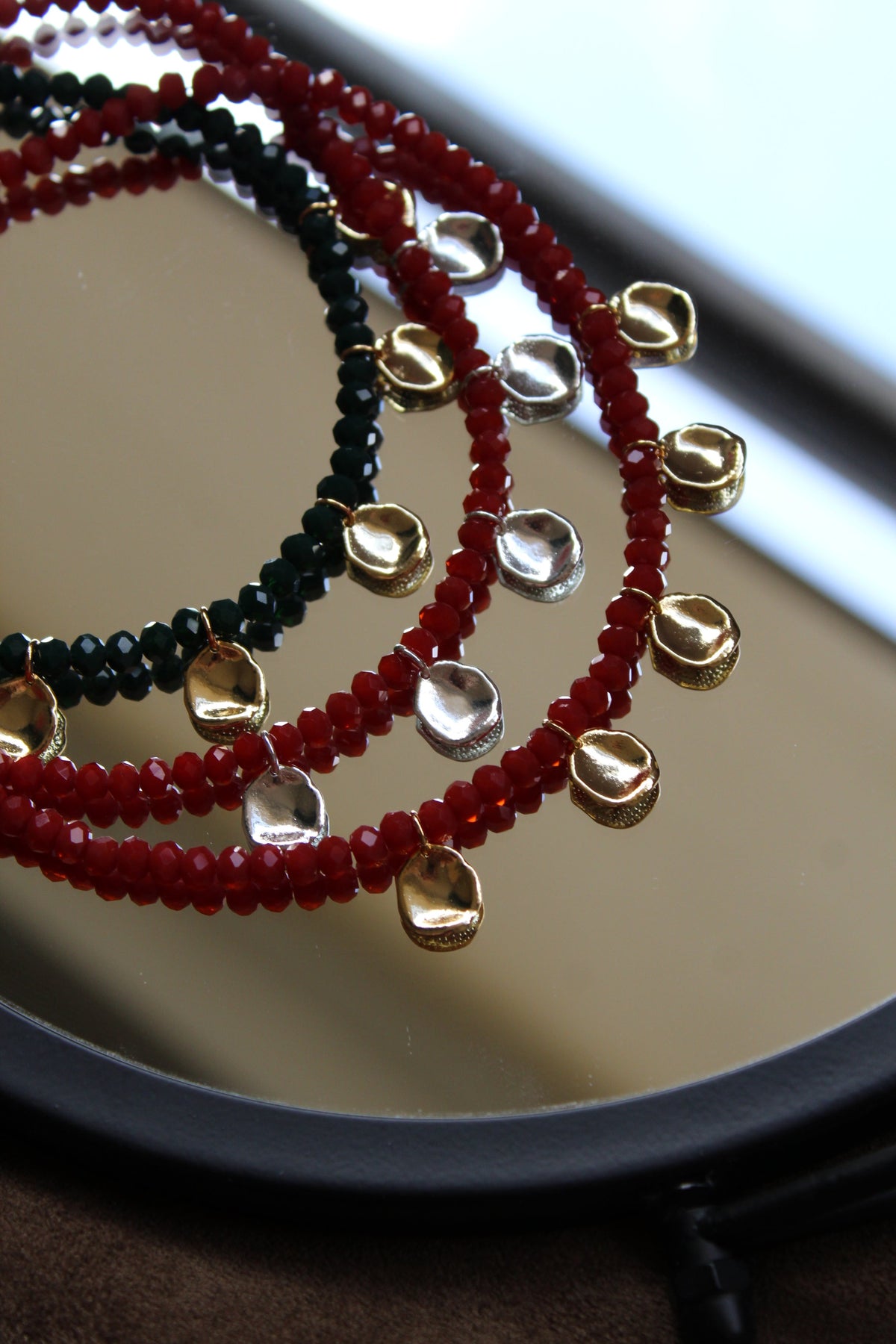 PETAL CHERRY Gold Necklace