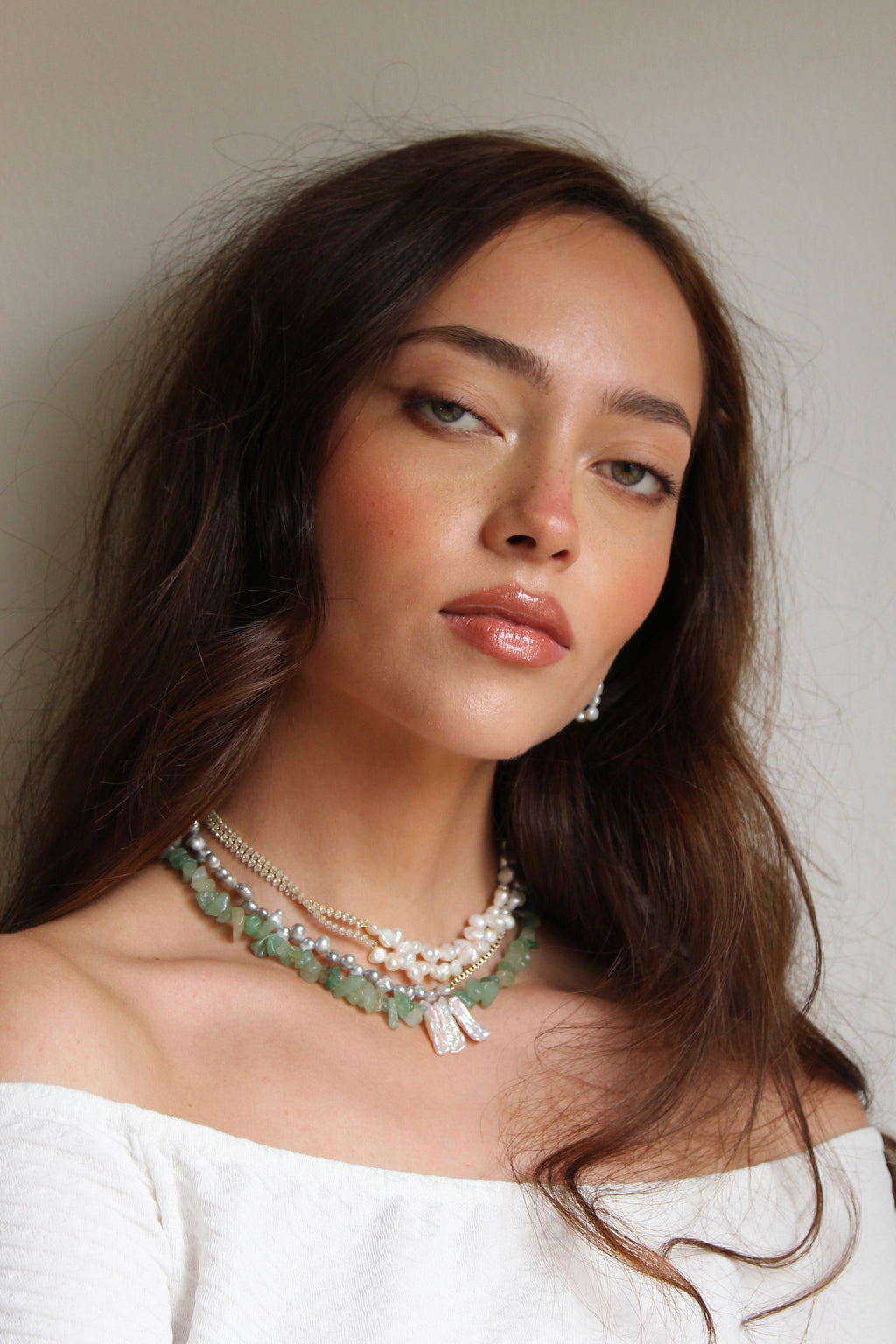 AVENTURINA Pearl Necklace