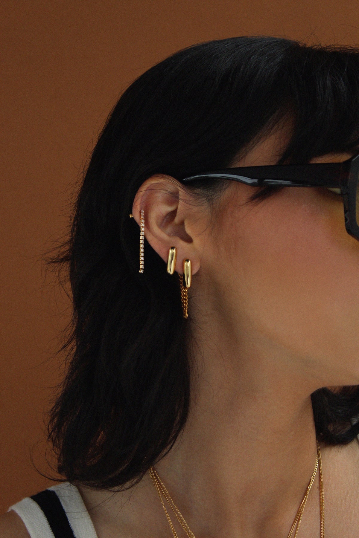 JULIA STUDS Gold
