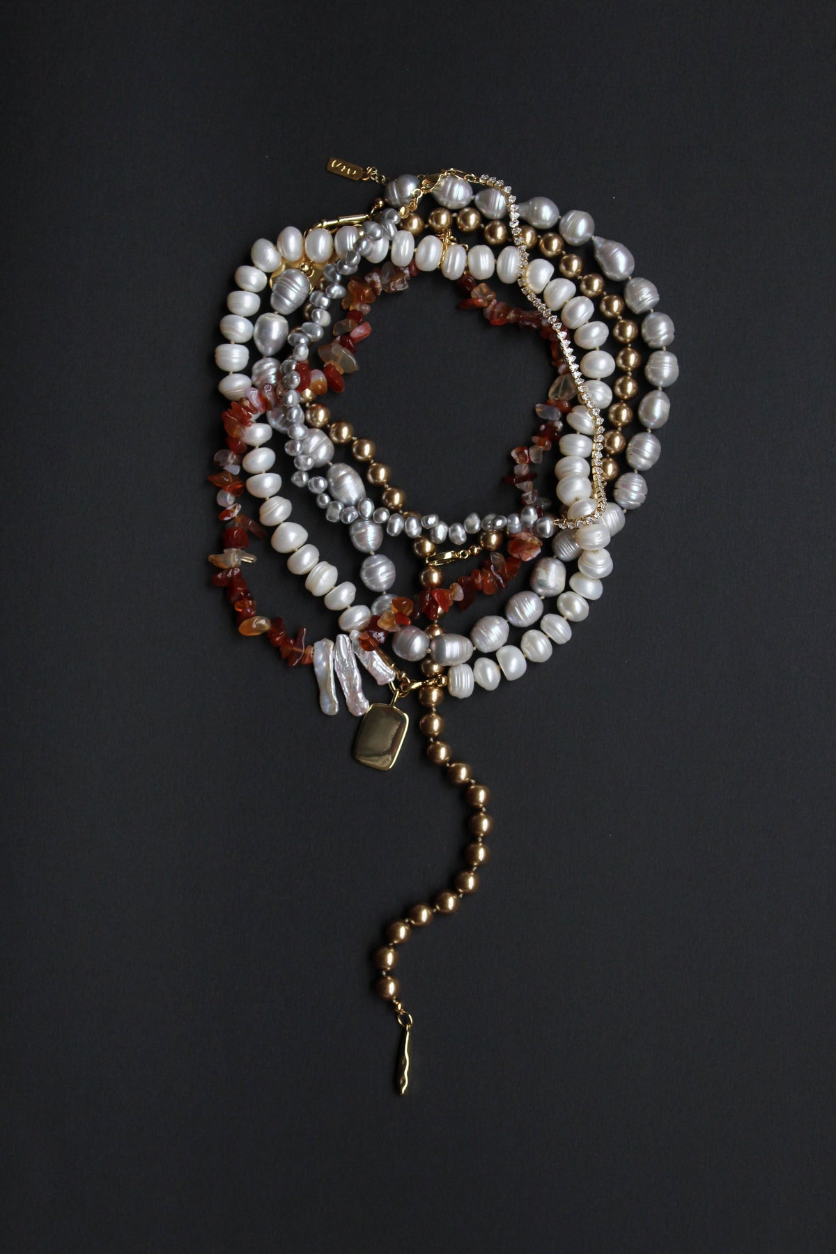 CORNALINA Pearl Necklace