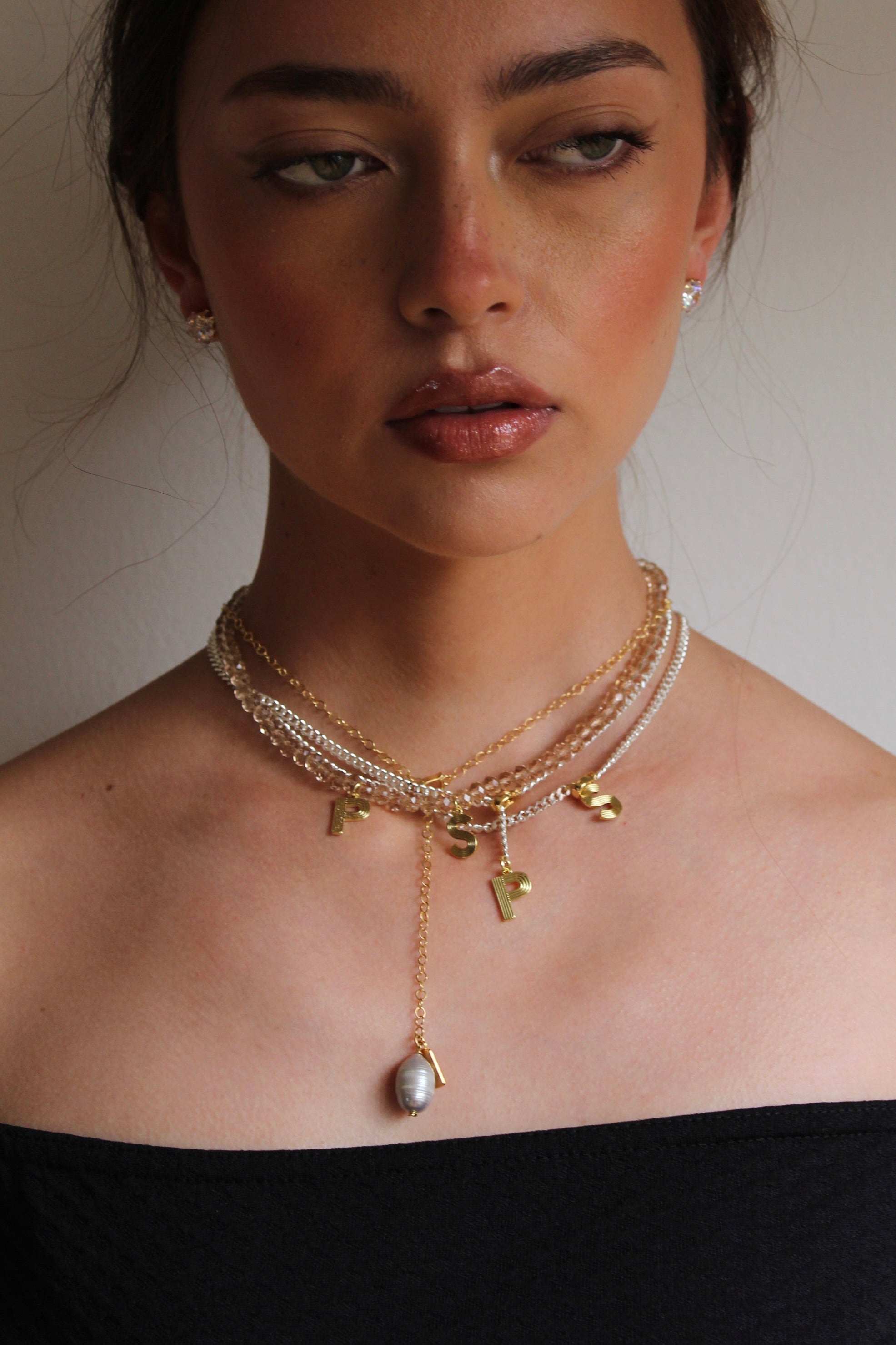 ALFABETO Necklace - 1 initial
