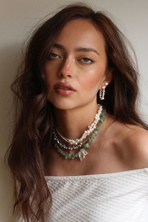AVENTURINA Pearl Necklace