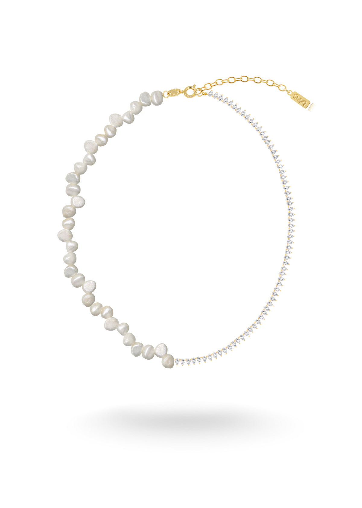 AMIRA Tennis Choker - White