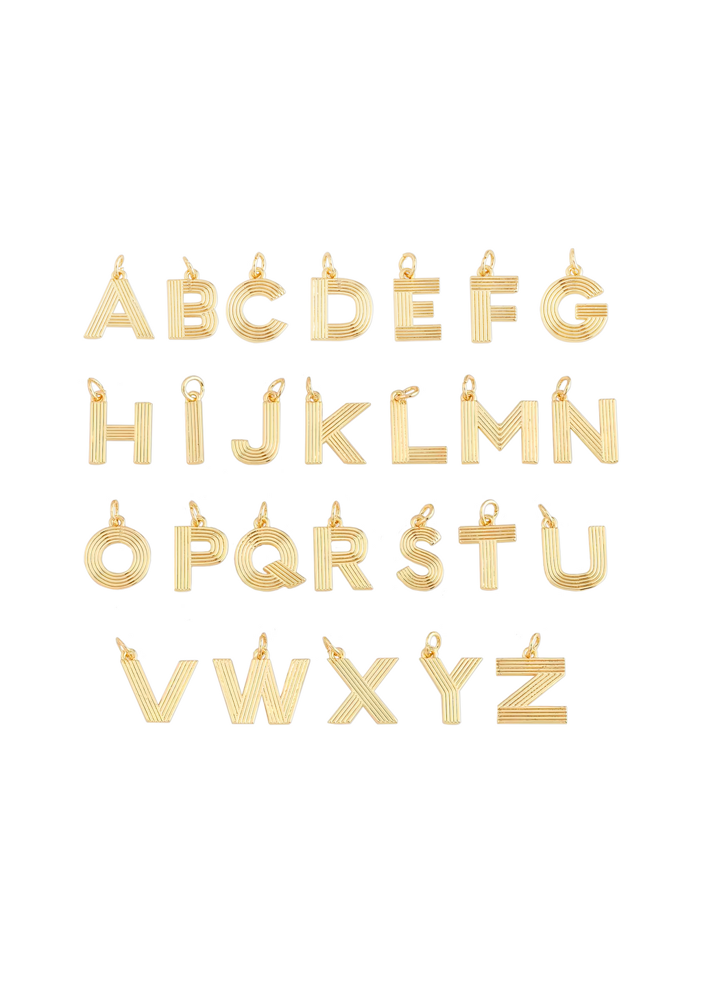 ALFABETO Necklace - 3 initials