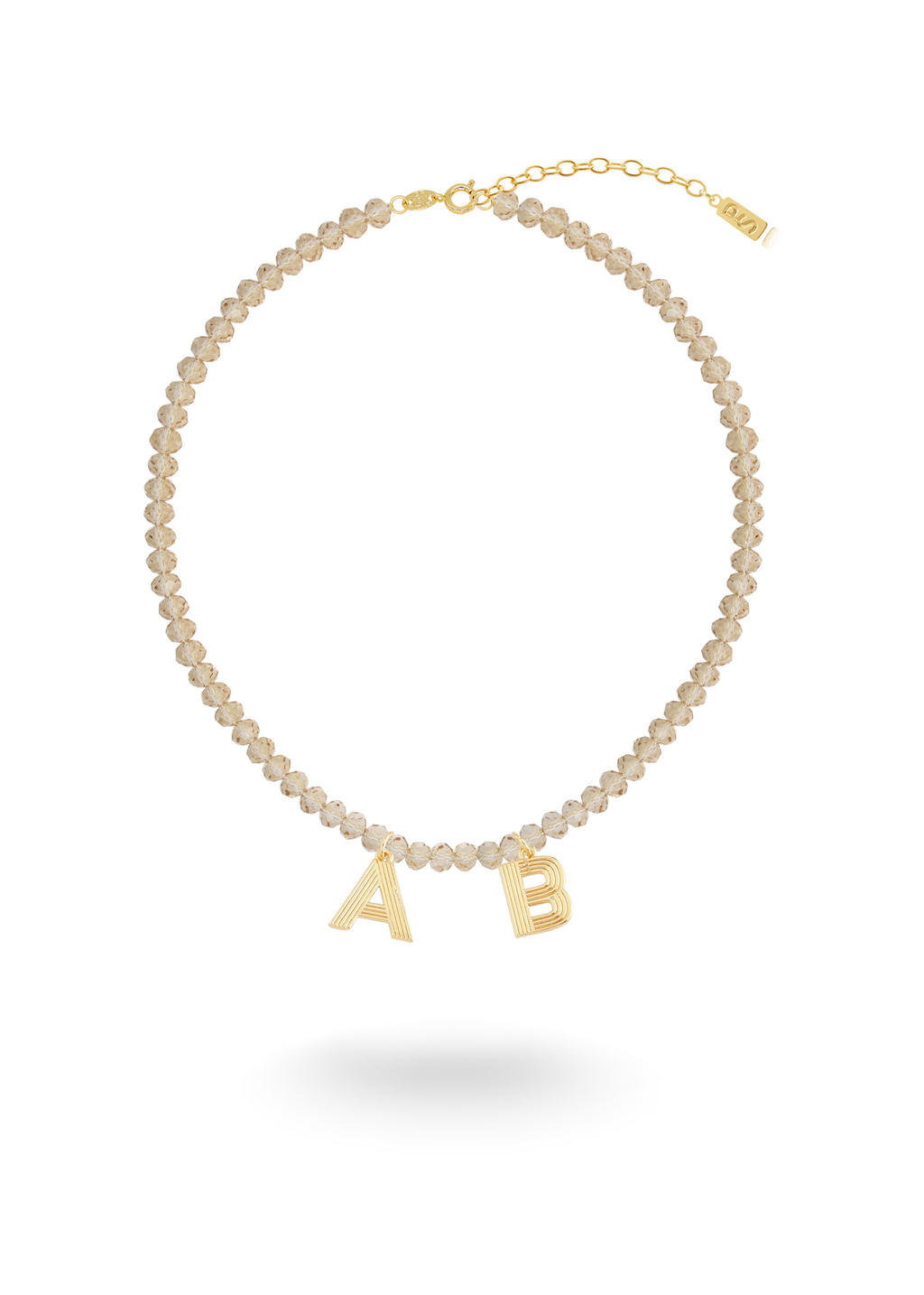 ALFABETO Necklace - 2 initials
