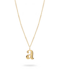 INITIAL GOLD - Link chain 20"