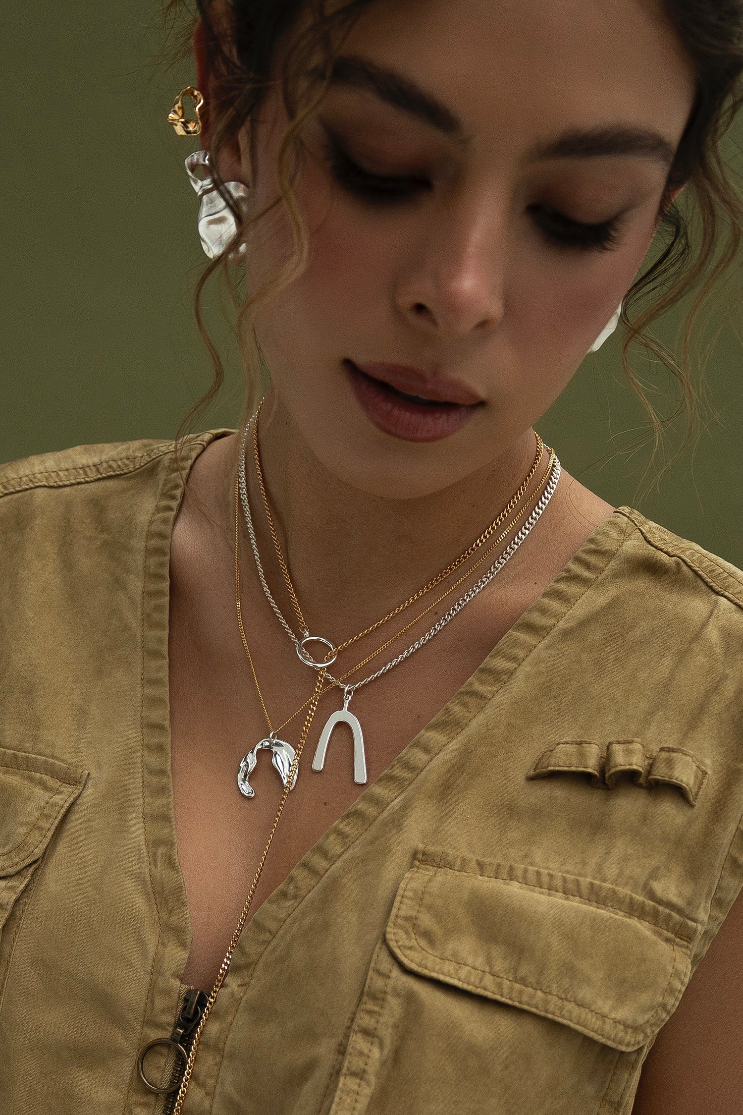 MATISSE Silver Necklace