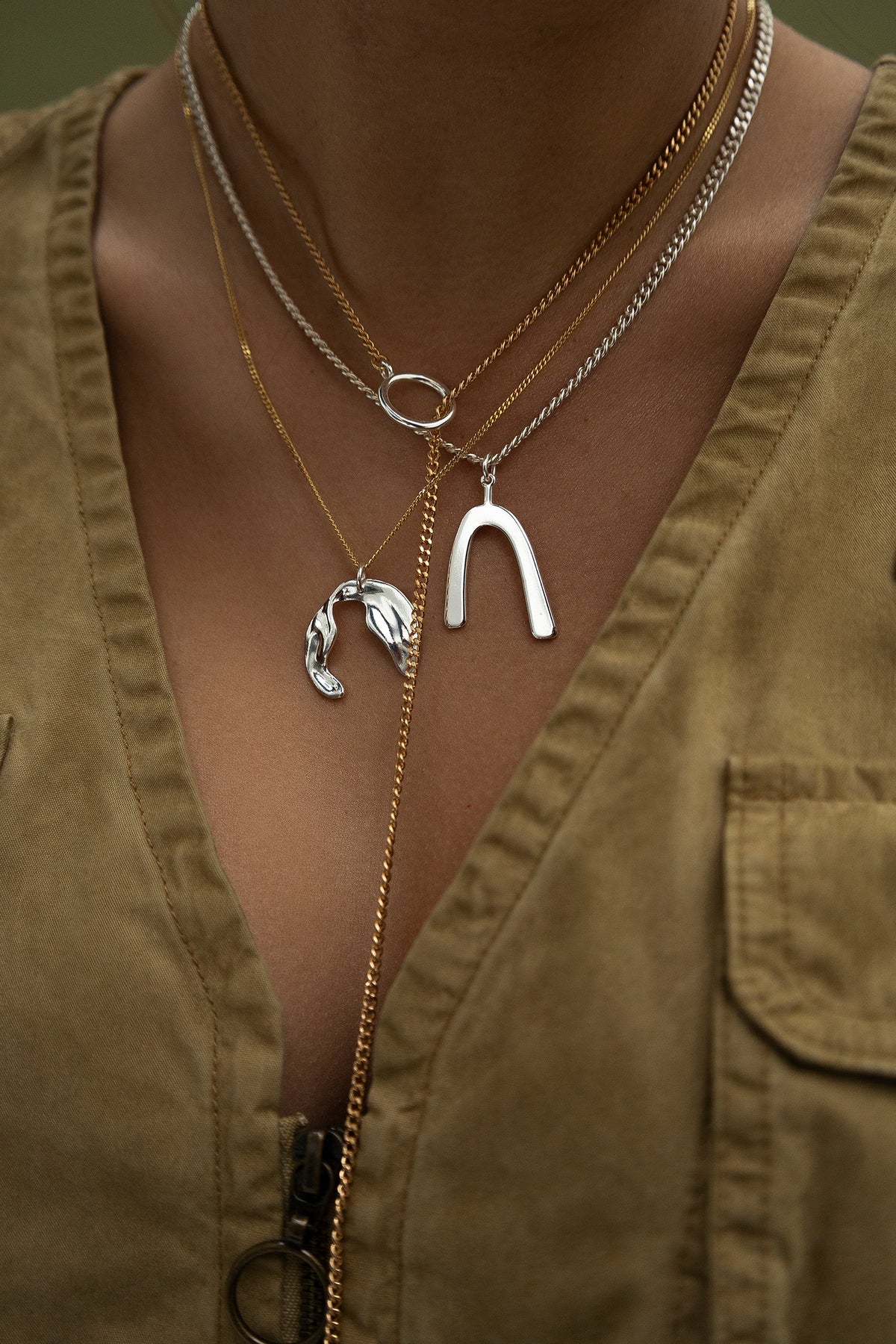 LASSO Silver Necklace