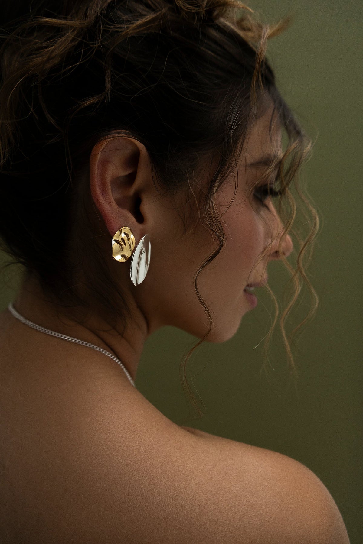 WAVY Silver studs