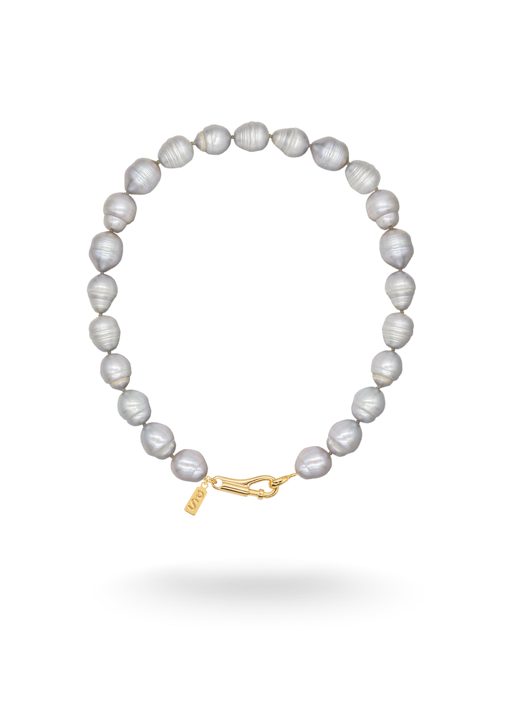 LOU Chunky Necklace - Gray