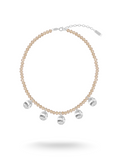 PETAL NUDE Silver Necklace